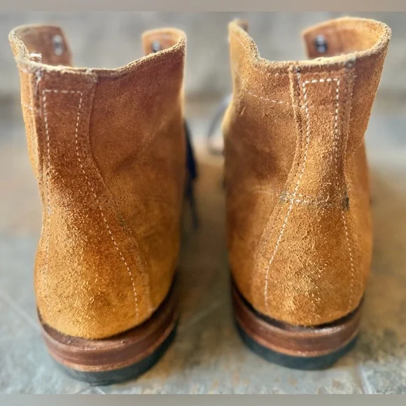 Wolverine 1000 Mile Boots Men’s 10.5D Brown Suede Lace Up USA Made - Picture 8 of 13